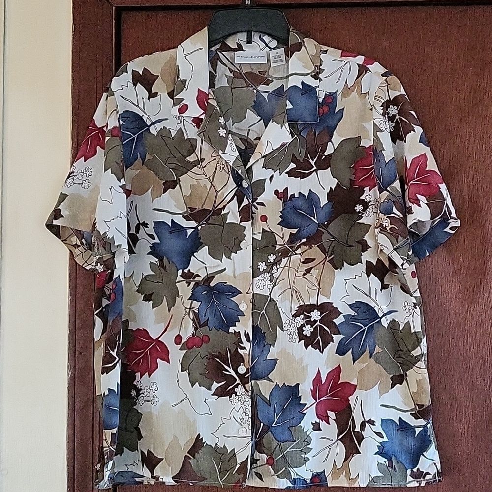 COPY - COPY - Fall short sleeve blouse